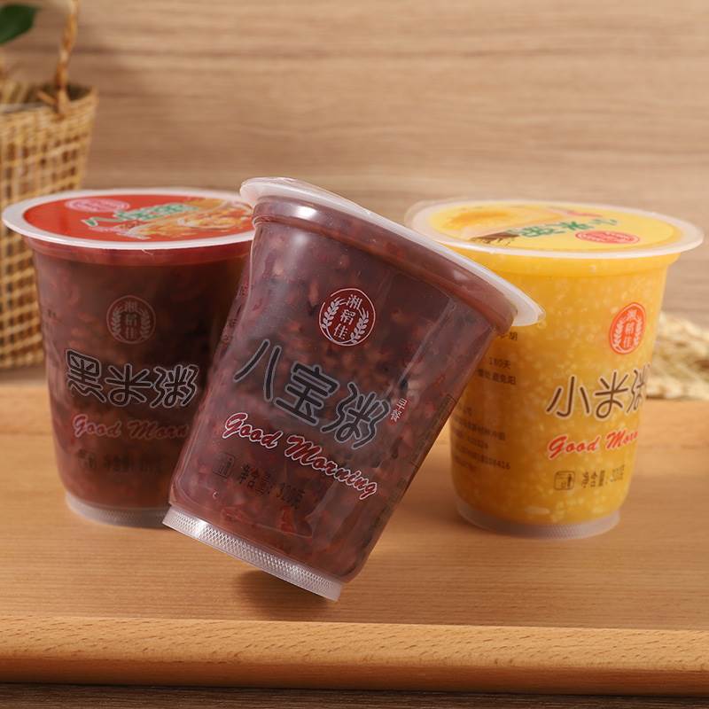 龍應早餐粥生產線