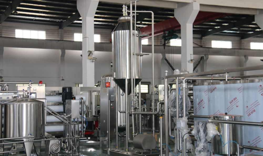 龍應碳酸飲料生產線