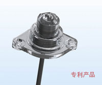 What is the working principle of the liquid level sensor?